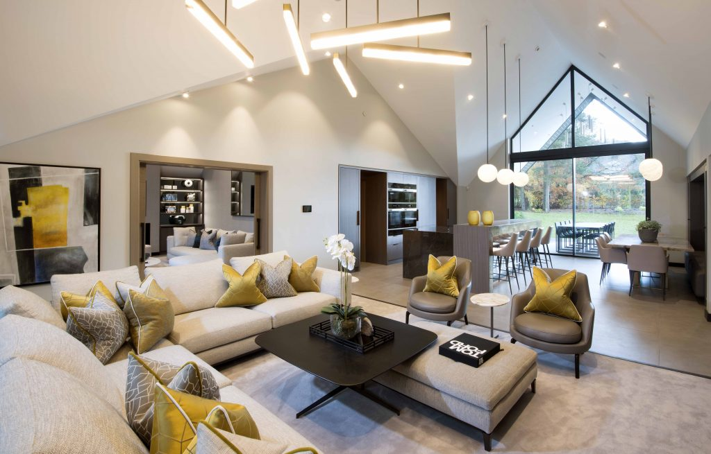 smart lighting installation