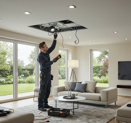 Smart lighting installation
